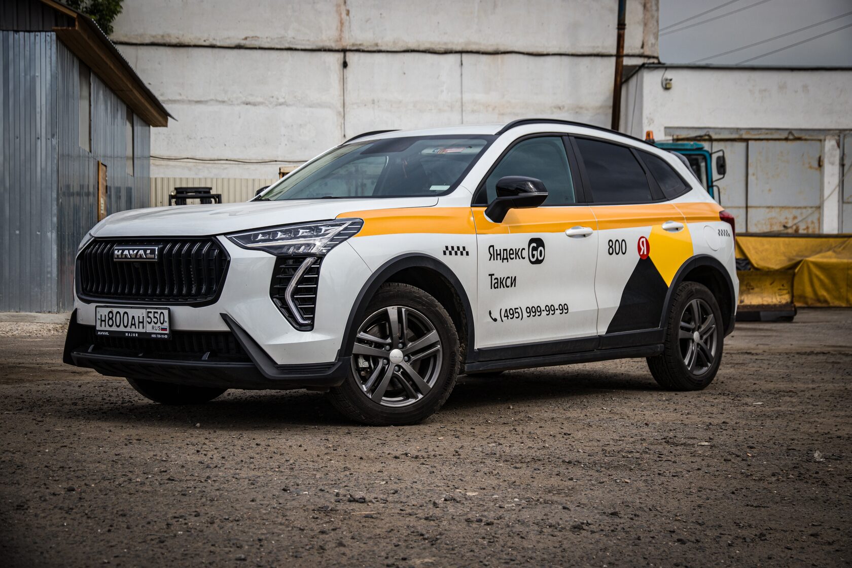 Haval Jolion — автомобиль таксопарка Аномалия
