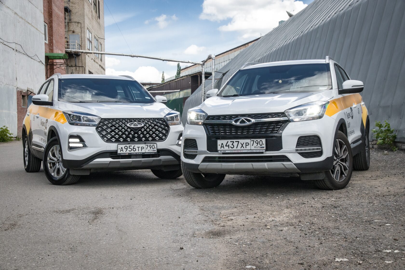 Chery Tiggo 4 — автомобиль таксопарка Аномалия
