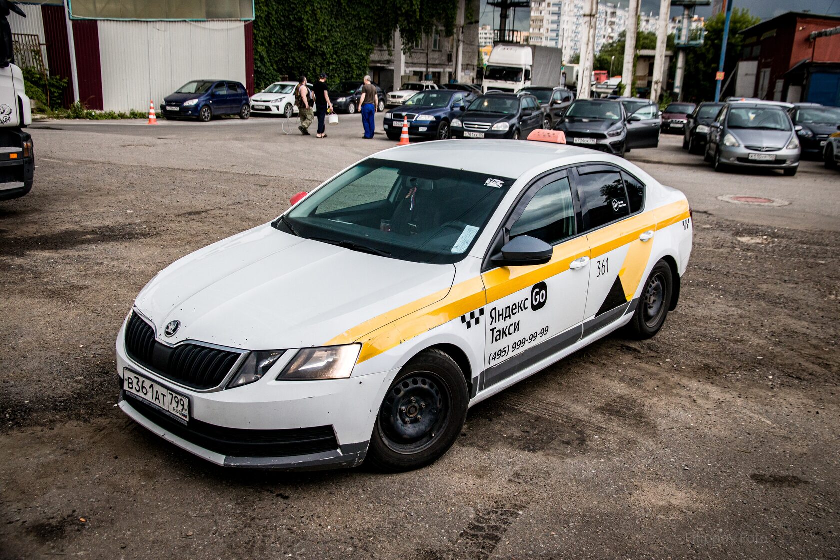 Skoda Octavia — автомобиль таксопарка Аномалия